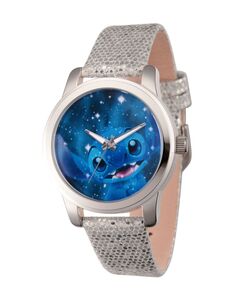 Женские часы Disney Lilo and Stitch из серебряного сплава ewatchfactory, серый