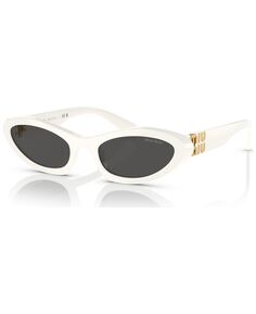 Женские солнцезащитные очки, MU 09YS MIU MIU, белый