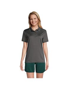 Женская рубашка поло с короткими рукавами для школьной формы Rapid Dry Lands&apos; End