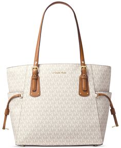 Сумка-тоут с логотипом Voyager East West Michael Kors