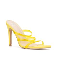 Женские босоножки на каблуке Biana New York &amp; Company, желтый