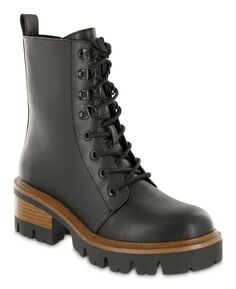 Женские армейские ботинки Isaiah на шнуровке MIA, черный
