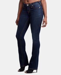 Эластичные джинсы Bootcut со средней посадкой Becca True Religion