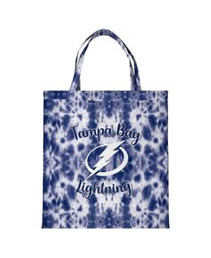 Женская большая сумка-тоут с надписью Tampa Bay Lightning Script FOCO, синий