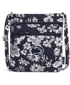 Женская хипстерская сумка через плечо Penn State Nittany Lions Rain Garden с тройной молнией Vera Bradley