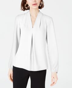 Женская блузка с перевернутыми складками Bar III