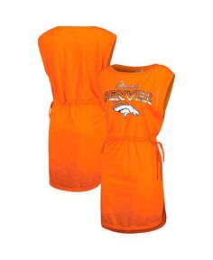 Женская команда Orange Denver Broncos G.O.A.T. Накидка на купальник G-III 4Her by Carl Banks