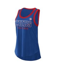 Женская майка Royal Chicago Cubs Clubhouse G-III 4Her by Carl Banks