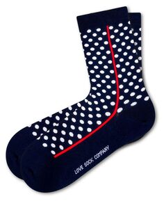 Женские носки - красная линия Love Sock Company, темно-синий