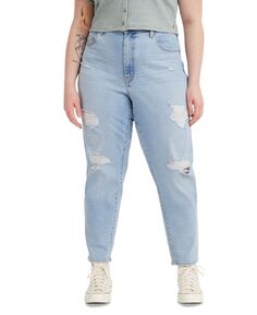 Модные женские джинсы Mom с высокой талией больших размеров Levi&apos;s Levis