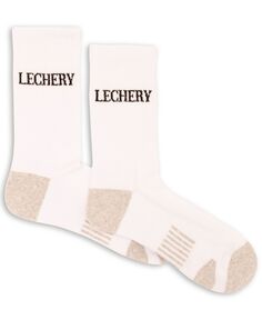 1 пара спортивных носков европейского производства унисекс LECHERY, белый