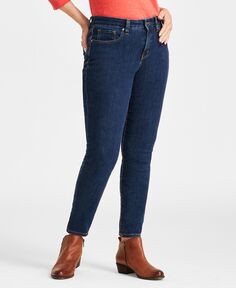 Женские джинсы скинни пышного кроя со средней посадкой, стандартной, короткой и длинной длины Style &amp; Co