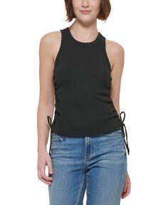 Женская майка с завязками по бокам Calvin Klein Jeans, черный