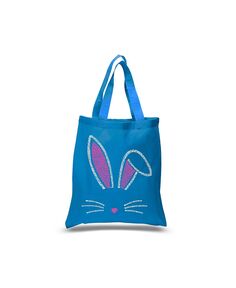 Уши кролика — маленькая сумка-тоут Word Art LA Pop Art