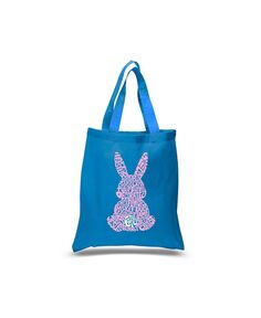 Пасхальный кролик — маленькая сумка-тоут Word Art LA Pop Art