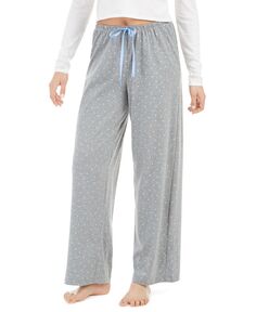 Женские трикотажные пижамные брюки с принтом Sleepwell, изготовленные с использованием технологии регулирования температуры Hue