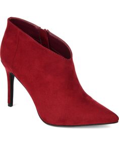 Женские ботинки деми Journee Collection, красный