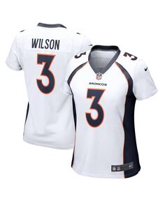 Женская игровая майка Russell Wilson White Denver Broncos Nike, белый