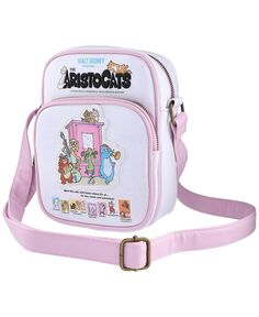 Женская розовая сумка через плечо с плакатом The Aristocats Loungefly, розовый