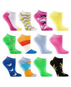 Женские разноцветные носки, 12 шт. Gallery Seven
