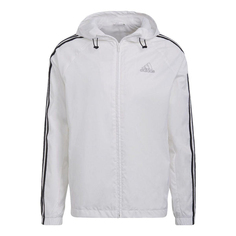 Куртка Adidas Casual hooded Long Sleeves White, Белый