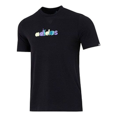 Футболка Adidas Sports Training Short Sleeve Black T-Shirt, Черный