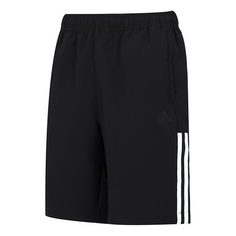 Шорты Adidas Fi Lib Wvsh Contrasting Colors Stripe Training Sports Woven Black, Черный