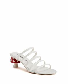 Женские босоножки без шнуровки The Cremini с круглым носком и ремешками на грибовидном каблуке Katy Perry, белый