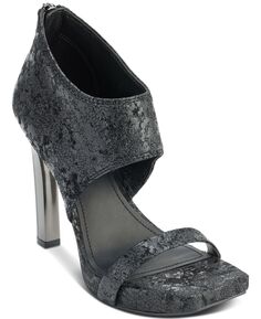 Женские классические сандалии с ремешком на щиколотке Dava DKNY, черный