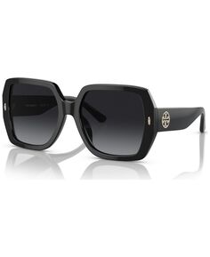 Женские поляризованные солнцезащитные очки, TY7191U Tory Burch, черный