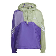 Куртка Adidas Originals Back To Sport Wind.Rdy, фиолетовый/зеленый