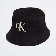 Панама Calvin Klein Embroidered Monogram Logo Twill, черный