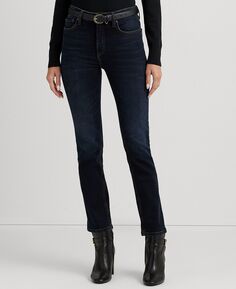 Женские прямые джинсы до щиколотки с высокой посадкой Lauren Ralph Lauren
