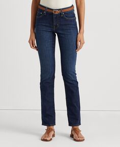 Прямые джинсы Super Stretch Premier, стандартной и короткой длины Lauren Ralph Lauren
