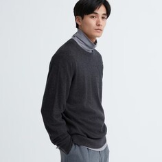 Джемпер Uniqlo Cashmere, темно-серый