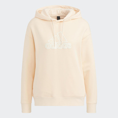 Худи Adidas UST Hood SEP T2, бежевый/белый