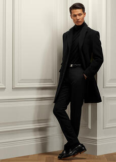 Сшитые вручную шерстяные брюки Gregory Ralph Lauren