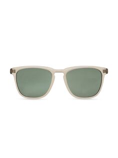 Матовые квадратные солнцезащитные очки Cutrone 53 мм Barton Perreira, зеленый
