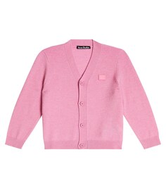 Кардиган из шерсти Acne Studios, розовый