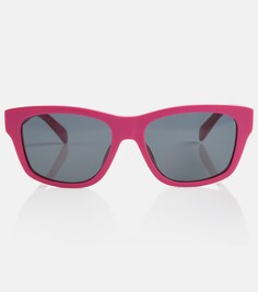 Солнцезащитные очки в квадратной оправе Monochroms 03 Celine, розовый