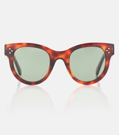 Солнцезащитные очки «кошачий глаз» Celine, коричневый