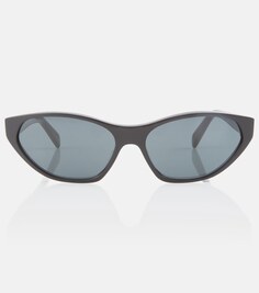 Солнцезащитные очки из ацетата Celine, черный