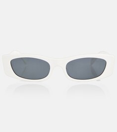 Солнцезащитные очки прямоугольной формы Celine, белый