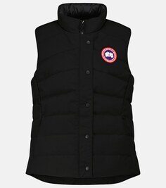 Пуховой жилет для фристайла CANADA GOOSE, черный