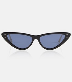 Солнцезащитные очки MissDior B4U в оправе «кошачий глаз» Dior Eyewear, черный