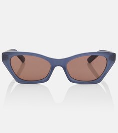 Солнцезащитные очки DiorMidnight B1I в оправе «кошачий глаз» Dior Eyewear, синий