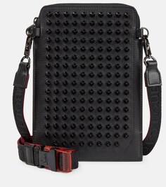 Сумка через плечо Loubilab Phone Pouch Christian Louboutin, черный