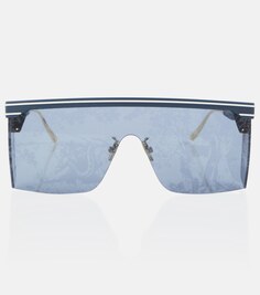 Солнцезащитные очки DiorClub M1U Dior Eyewear, синий