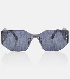 Солнцезащитные очки DiorClub M6U Dior Eyewear, синий