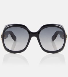 Солнцезащитные очки Lady 95.22 R2I Dior Eyewear, черный